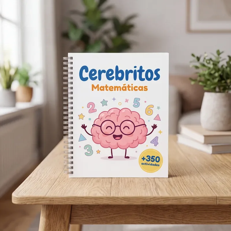 Cerebritos Matemáticas: +350 actividades para que los números dejen de ser un drama